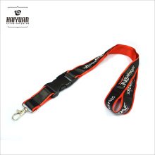 Double Layer Polyester/Satin Ribbon Lanyard with Customized Logo